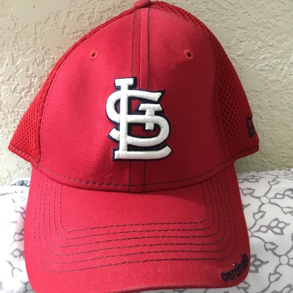 St. Louis Cardinals~New Era 39THIRTY | Red | Medium-Large~Baseball Cap - Picture 1 of 8